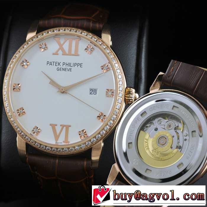 自動巻き スイスムーブメント  男性用腕時計 patek philippe philippe パテックフィリップ  メンズ腕時計